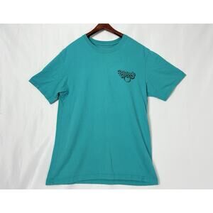 Patagonia T Shirt Mens M Green Great Pacific Iron Works Graphic Short Sleeve Tee